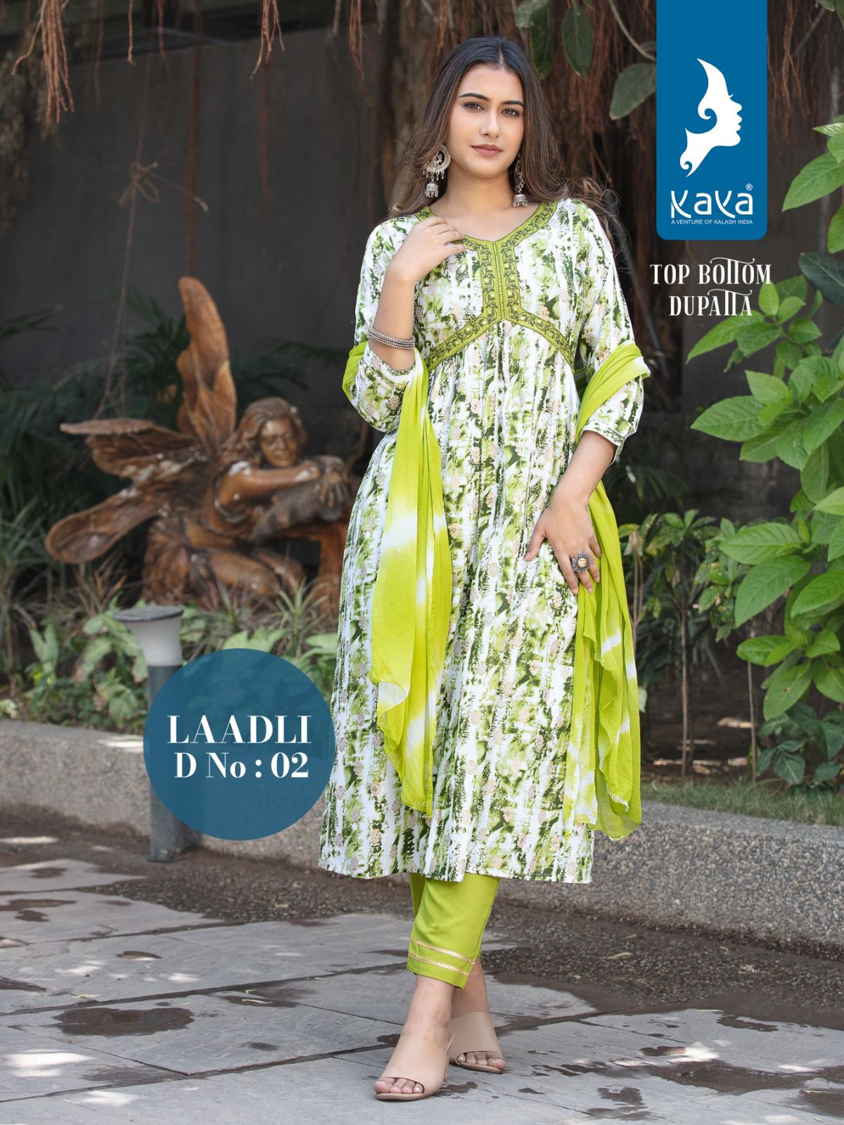 Laadli By Kaya Kurti Printed Suits Catalog